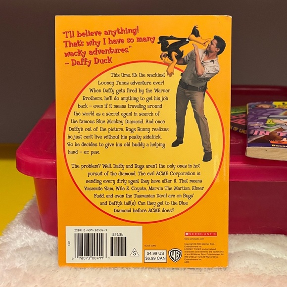 Kim possible Lizzie McGuire Looney Tunes Set of Three early 2000s Chapter Books - Picture 6 of 9